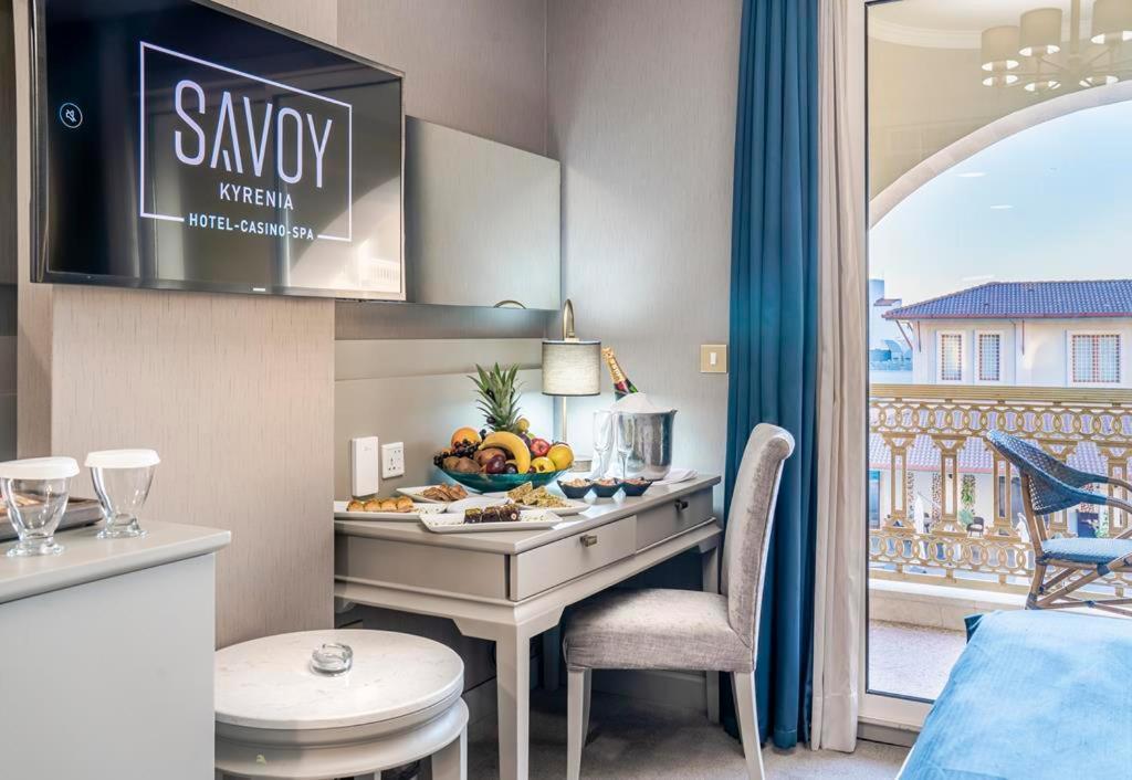 Savoy Hotel Spa & Casino Kyrenia  Exteriér fotografie Savoy Hotel